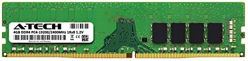 החלפת זיכרון RAM של A-Tech 4GB עבור HP 854912-001 | DDR4 2400MHz PC4-19200 1RX8 1.2V UDIMM NONE ECC מודול